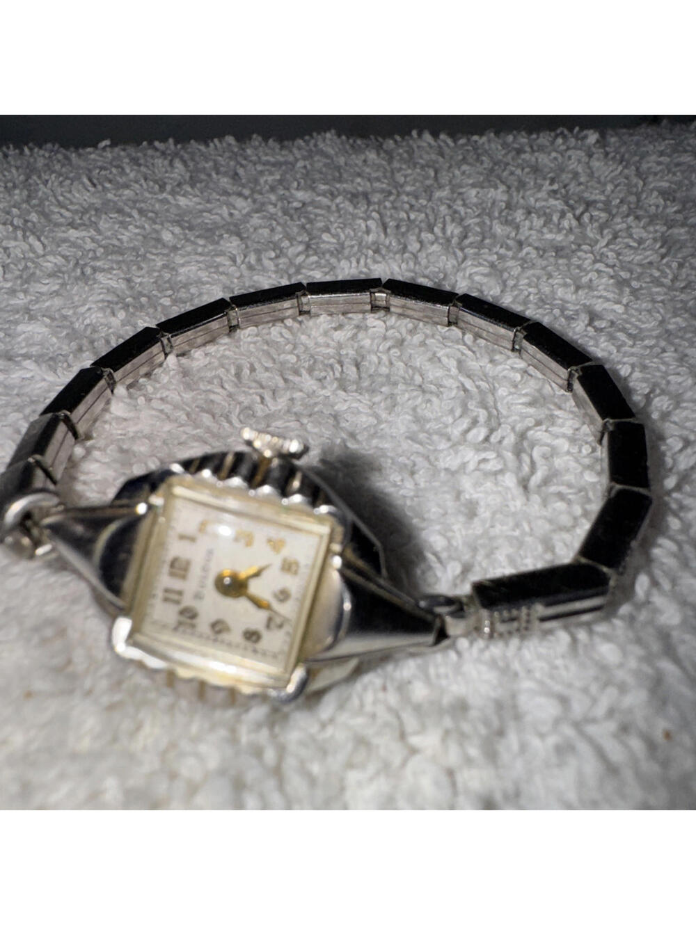 Rare Vintage BULOVA 10K Rolled Gold Watch circa. 1930 not running for repair.